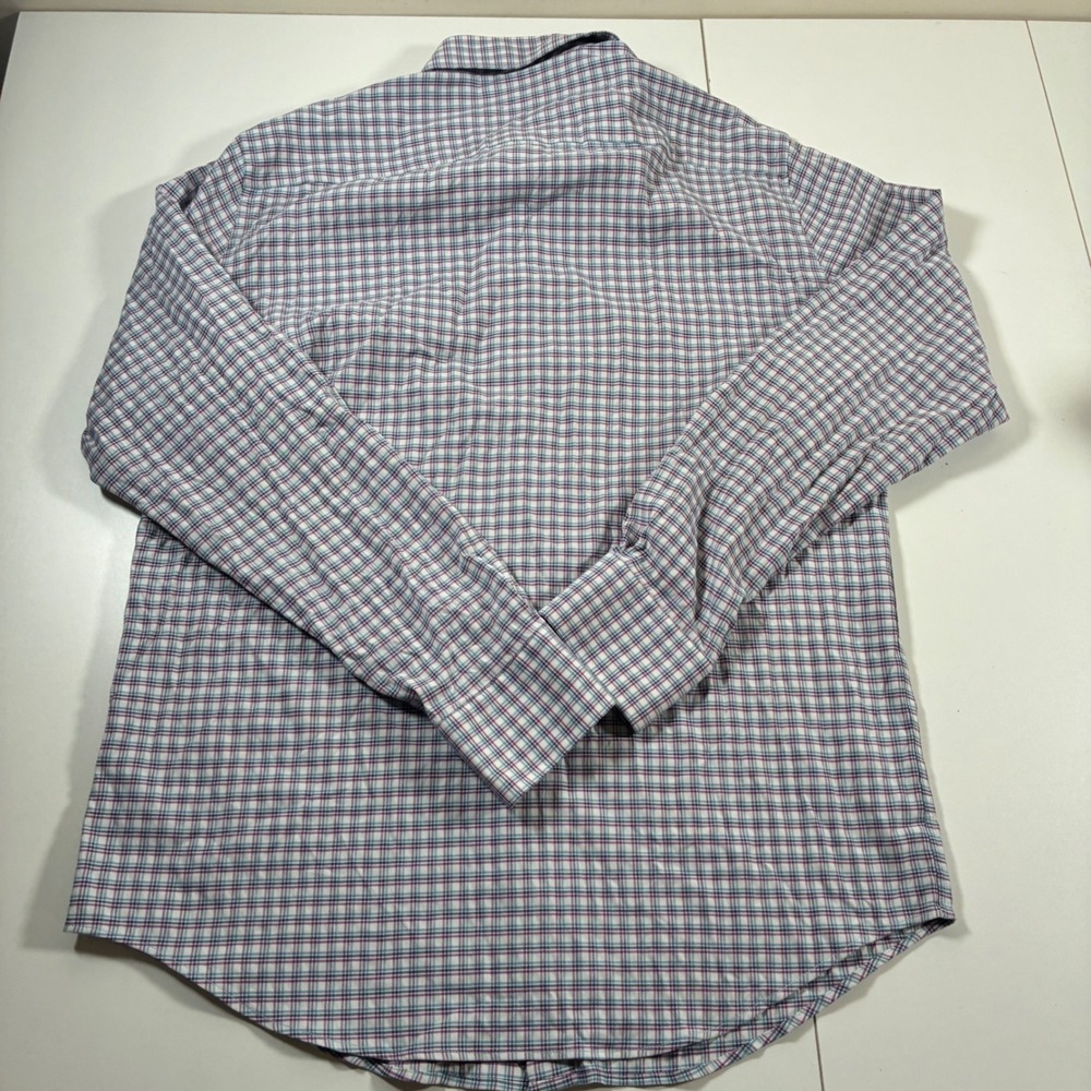 Peter Millar Crown Crafted Wynton Performance Sport Shirt Large Nylon Stretch - Picture 6 of 9